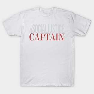 #SocialJustice Captain - Hashtag for the Resistance T-Shirt